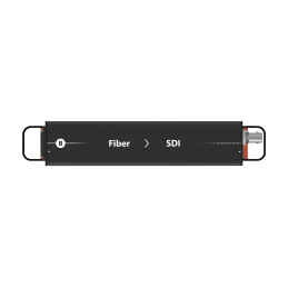 Reversible FIBER MM, SC » 3G-SDI | schwarz