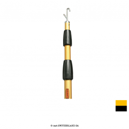 Operator Pole | gold-schwarz | H 2.0 - 3.7m