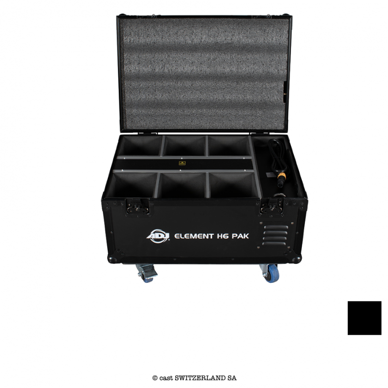 ELEMENT H6 FC Flightcase für 6 Element H IP | schwarz