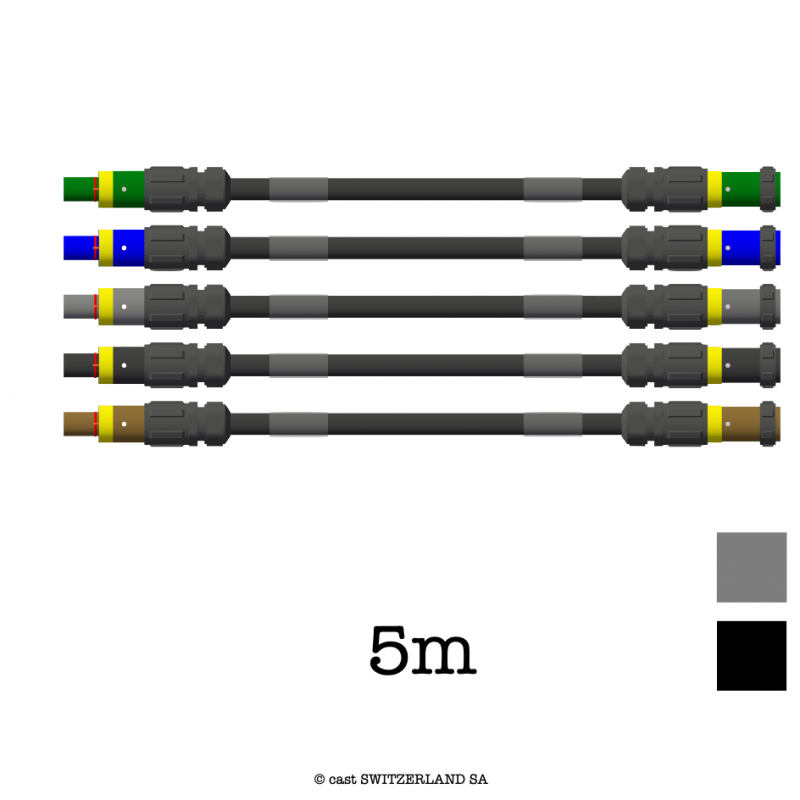 Kabel POWERSAFE ROTA 400A | TITANEX 5G150, 5m | schwarz