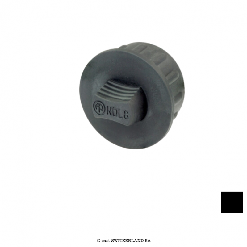 DummyPLUG NDL8 pour speakON NL8 Chassis Male | noir