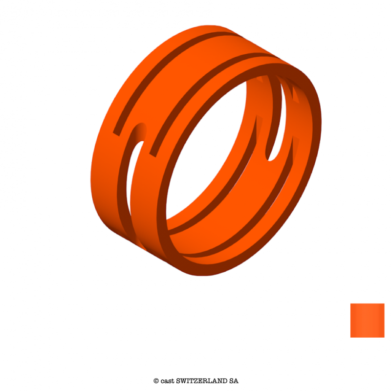 Markierungsring XXR-3 | orange | VE 100