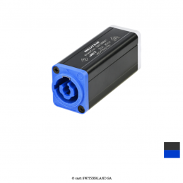 ADAPTER powerCON blau » powerCON grau NAC3MM-1 | noir- bleu