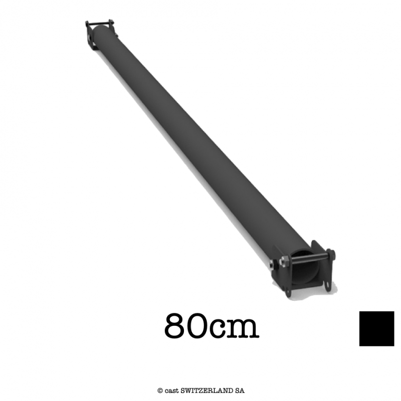 Meatrack HANGING TUBE ALU | noir, 80cm | UE 1