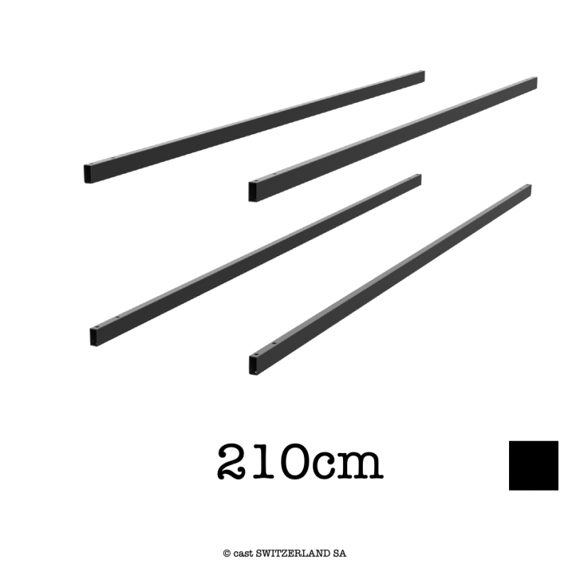 Meatrack LENGHT PROFILE | schwarz, 210cm | VE 4