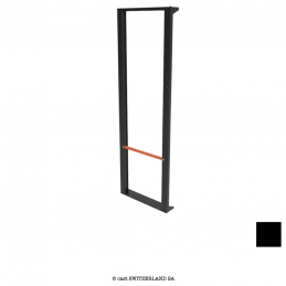 Storage Cart SLIM LINE PANEL WITH HANDLE | noir | H 203cm | UE 1