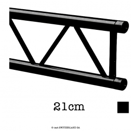 TPM29L-L021 Ladder | noir gloss, 21cm