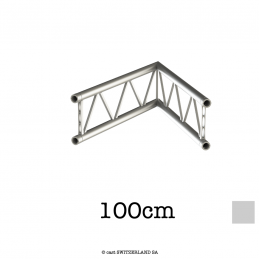 TPM29L-C201U Ladder Coin UP 2-voies 45° | argent, 100cm