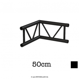 TPM29L-C203U Ladder Coin UP 2-voies 90° | noir gloss, 50cm