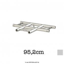 TPM29L-C317F Ladder Joint-en-T FLAT 3-voies | argent, 95,2cm