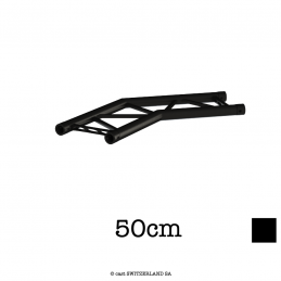 TPM29L-C205F Ladder Coin FLAT 2-voies 135° | noir gloss, 50cm