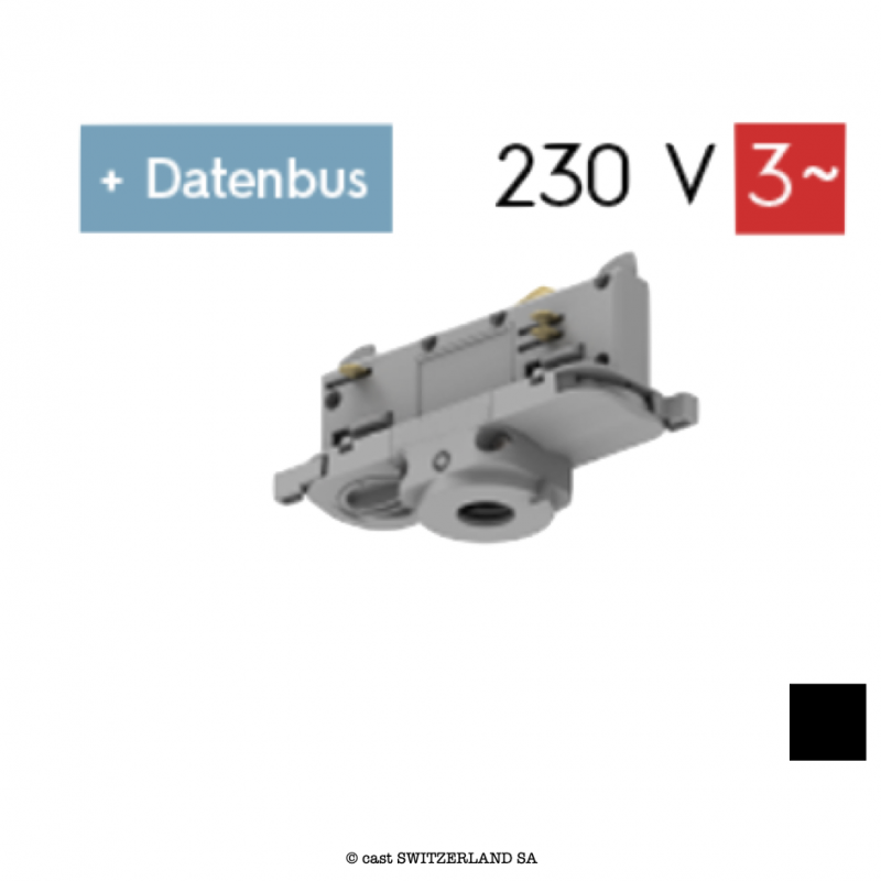 onetrack 3~ MULTIADAPTER mit Daten | schwarz RAL 9005