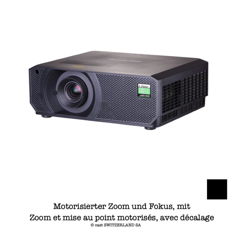 E-Vision 4000 4K-UHD, 1-Chip DLP | schwarz