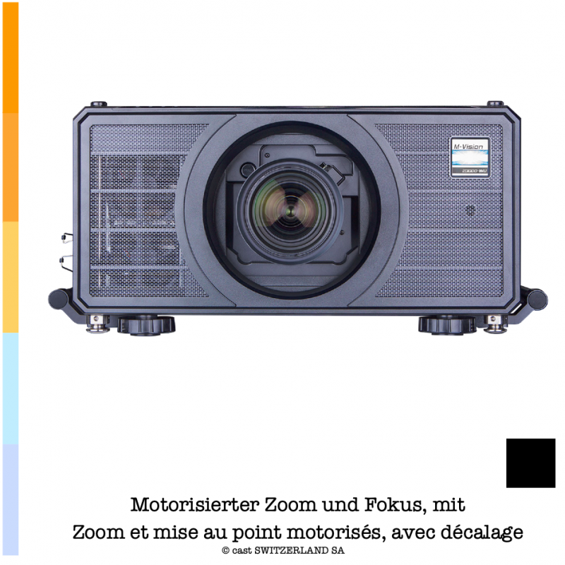 M-Vision LASER 23000 WU, 1-Chip DLP mit COLORBOOST + Red Laser | 3200K-9300K | schwarz