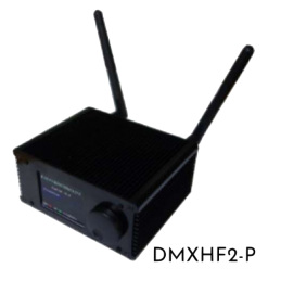 DMXHF2-P DMX-HF Transmitter iOS & Android | noir